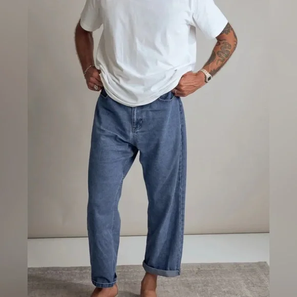 Rhythm Essential Jean – Dark Blue – Relaxed Straight Fit – NWT – Surf Brand - Picture 1 of 11